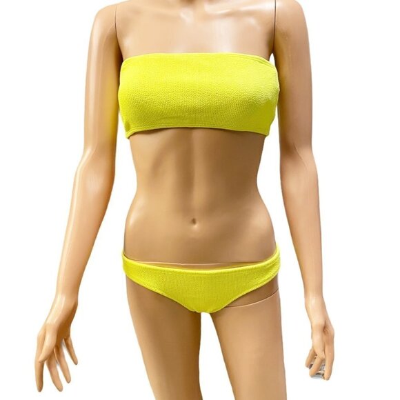 NWT Pilyq Pineapple Reef Bikini (Top and Bottoms) - Picture 4 of 12